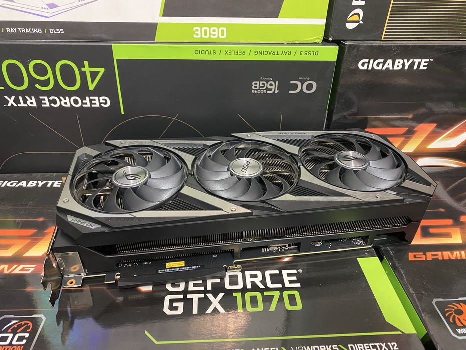 Відеокарта ASUS RTX 3070 TI 8gb STRIX гарний стан!