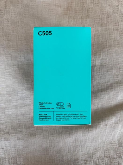 Câmara web Logitech webcam C505 HD