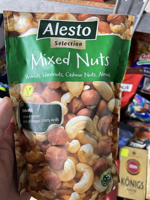 Мікс горіхів Алесто 200г / Alesto Mixed Nuts / орехи Алесто