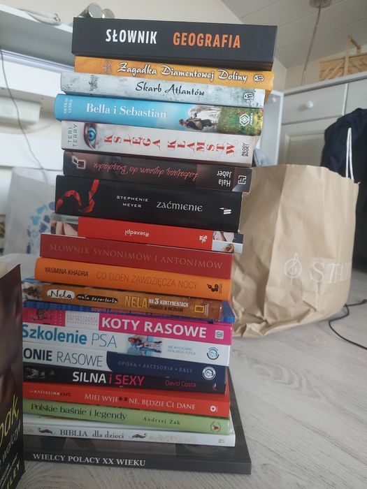 Książka, ,,Słownik geografia"