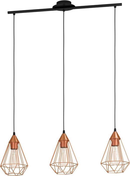 Lampa wisząca EGLO TARBES, vintage w stylu retro