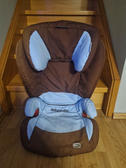 #Fotelik #samochodowy #IsoFix #Römer #15 - 36 kg niebieski #brązowy #chłopiec