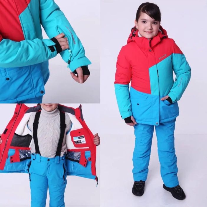 Зимовий гірськолижний термокостюм для підлітків