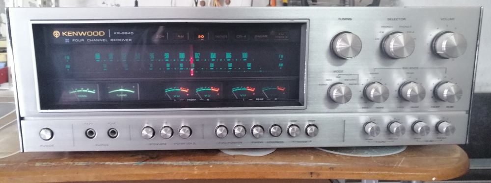 Kenwood 9940 receiver quadrifônico topo de gama