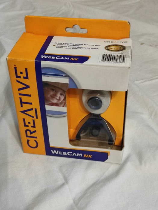 WebCam Creative NX como novo na caixa original