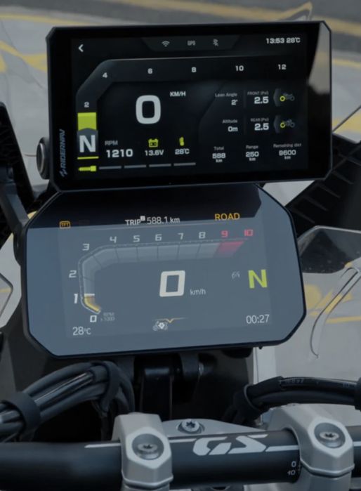 Ridernav R7M - Novo GPS BMW concorrnete Carpuride Chigee