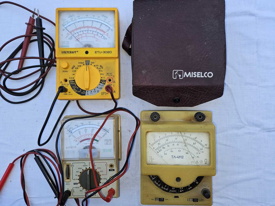 Mierniki prądowe - zabytkowe