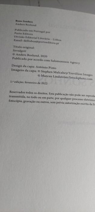 Bons Sonhos - Anders Roslund