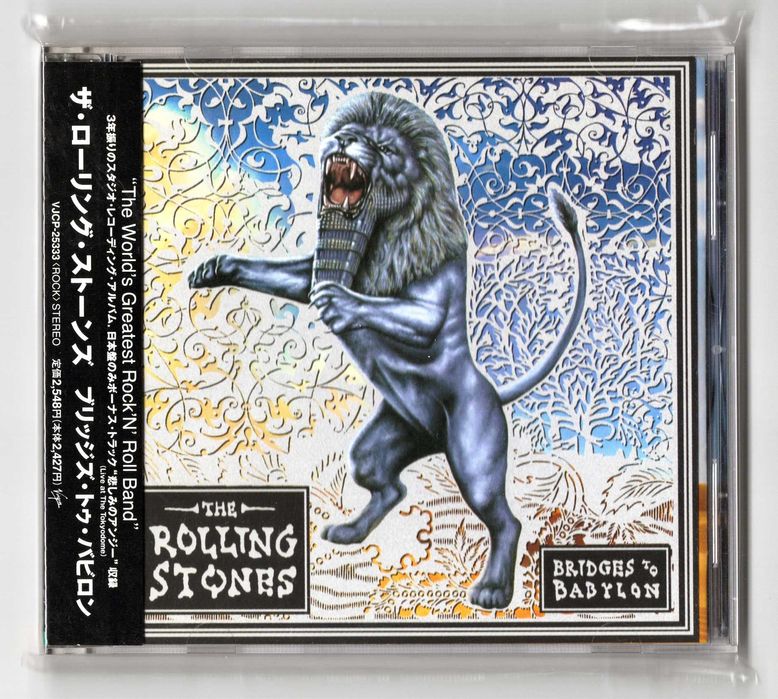 The Rolling Stones Bridges To Babylon 1press 1997 CD Japan