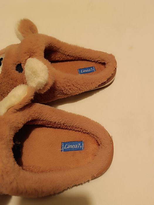 Pantufas rosa para menina tamanho 32-33