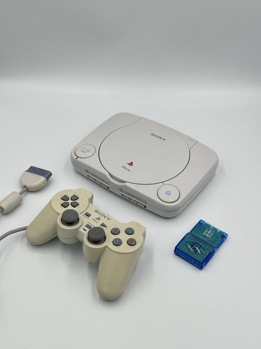 Konsola PS One SCPH-102 - Pad - Karta pamięci - Oryginalny Zasilacz