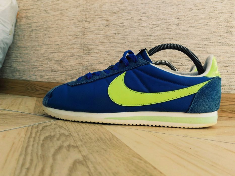 Nike Classic Cortez Nylon Varsity Royal Volt - 44-