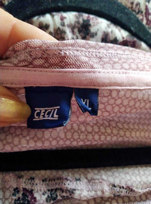 Футболка блузка  Cecil Германия р.XL 52 54 цветочный принт