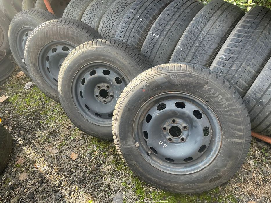 FELGI STALOWE 14' 5X100 ET38  VW GOLF IV BORA POLO 9N SKODA FABIA I