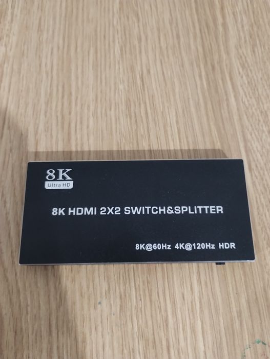 8K HDMI 2x2 Switch & Splitter – Ultra HD