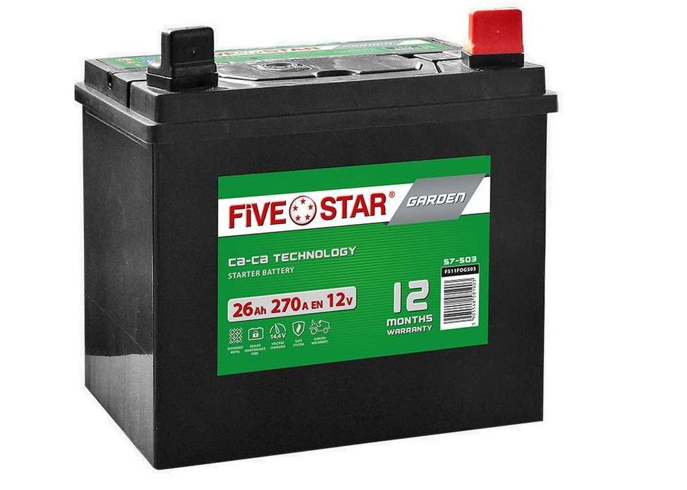 Akumulator Five Star GARDEN 26Ah 270A 12V