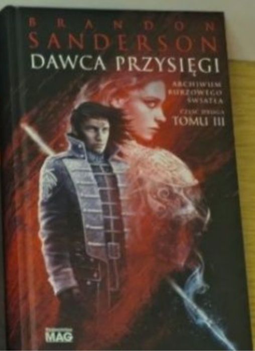 Dawca przysięgi Brandon Sanderson rezerwacja