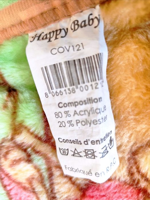 Cobertor para Bebé - Happy Baby (100 x 75 cm)