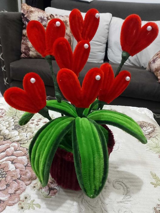 Artesanato de flores