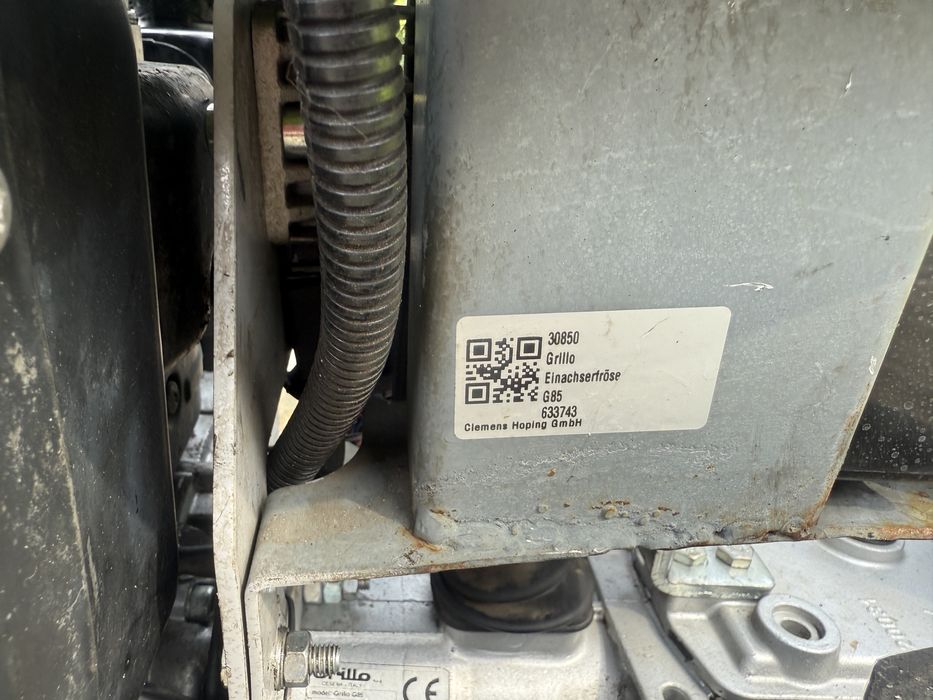 traktorek glebogrezarka Grillo G85 2017 rok