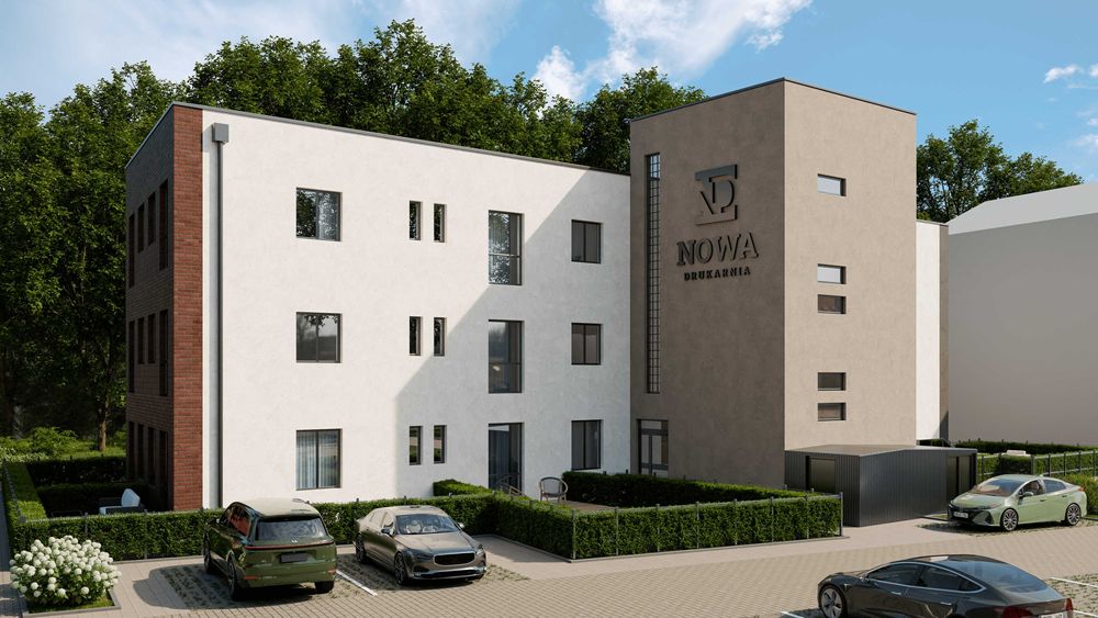 Nowa Drukarnia - kawalerka 25,83m2 w Stargardzie