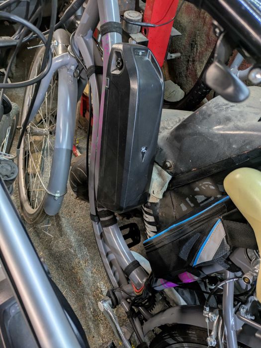 Sprzedam dwa rowery przerobione na elektryczne