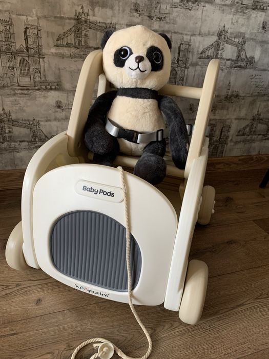 Візок дитячий ходунки штовхач органайзер для іграшок каталка Lumpurini