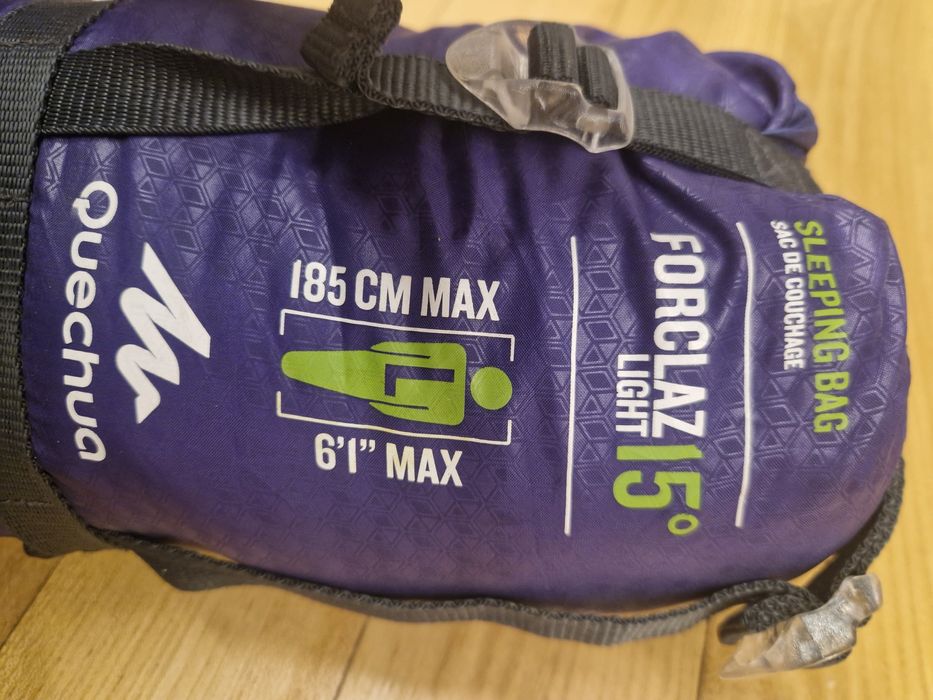 Śpiwór Forclaz 15 light Orientblue L