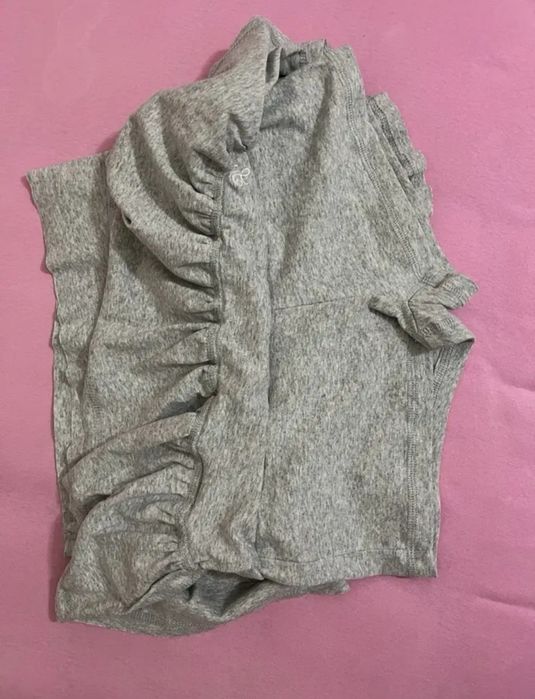 Міні-спідниця сіра в стилі y2k