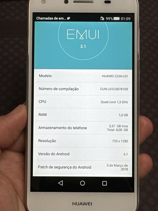 Smartphone Huawei Y5II