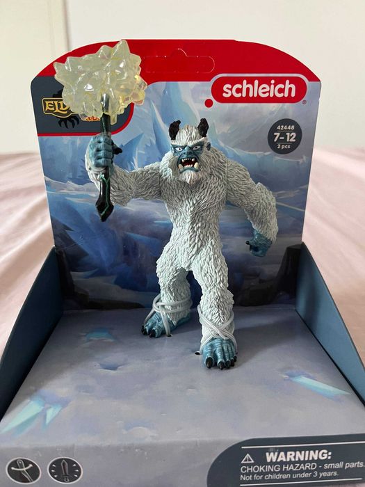 Schleich Eldrador monstro de gelo yeti com arma (42448)