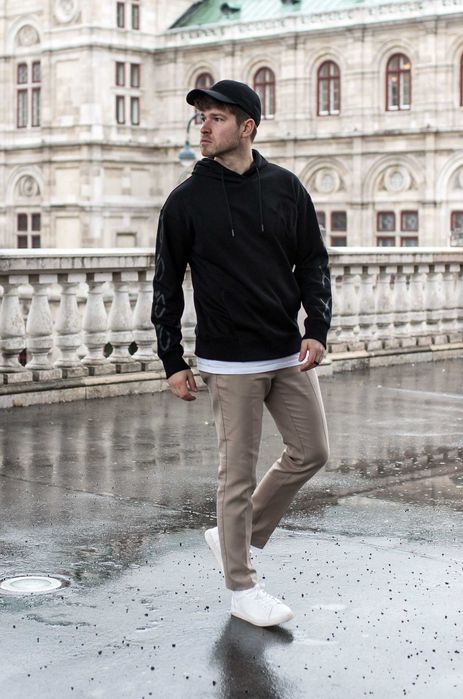 Хлопковые брюки H&M x The WEEKND, Premium Quality, Slim fit!