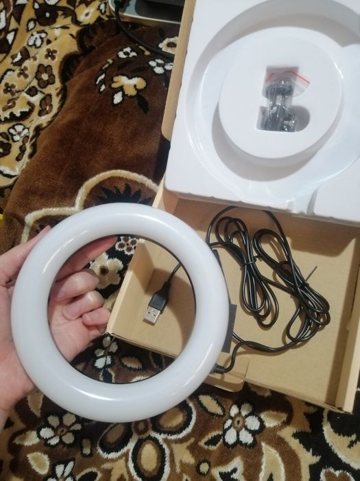 Кільцева лед лампа Puluz 6.2 inch 16cm стрімер ТікТок освітлення