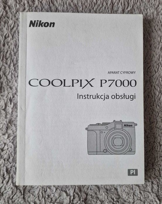 Instrukcja obsługi do aparatu Nikon COOLPIX P7000 – wersja papierowa