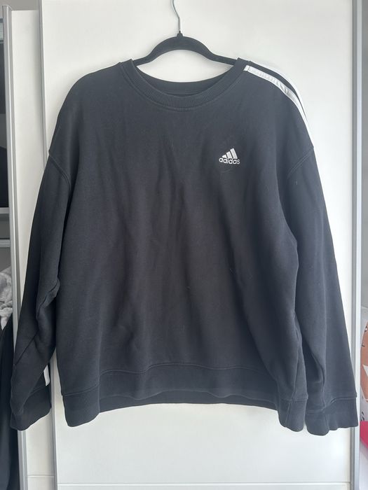 bluza czarna adidas