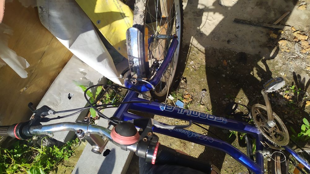 Велосипед на полном ходу