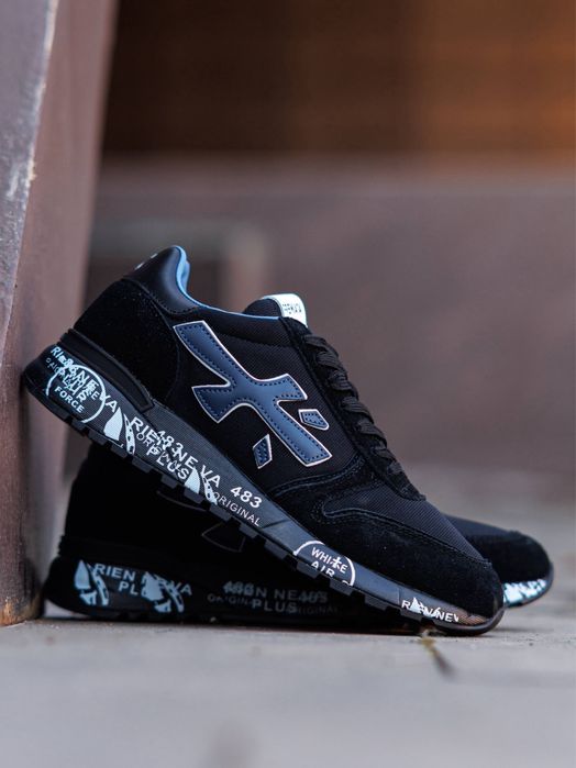Premiata Mick Black Blue
