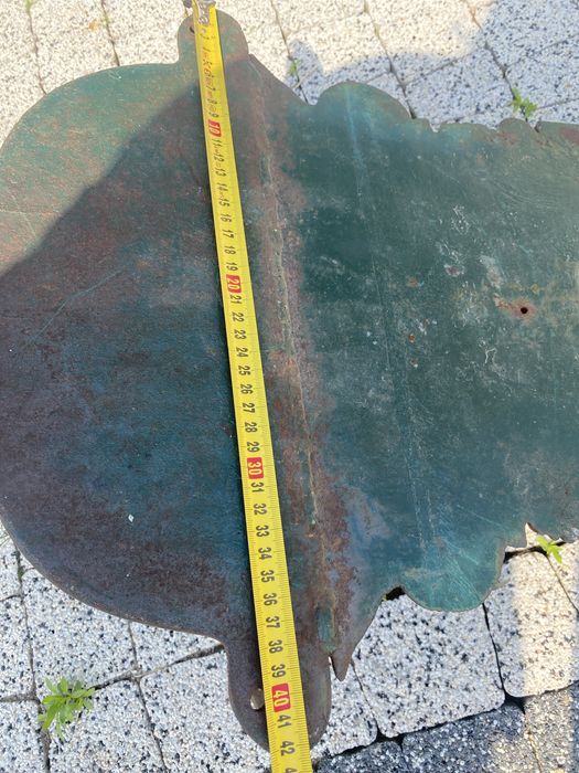 Stary żeliwny zlew ogrodowy przyścienny wodnik umywalka 20 kg