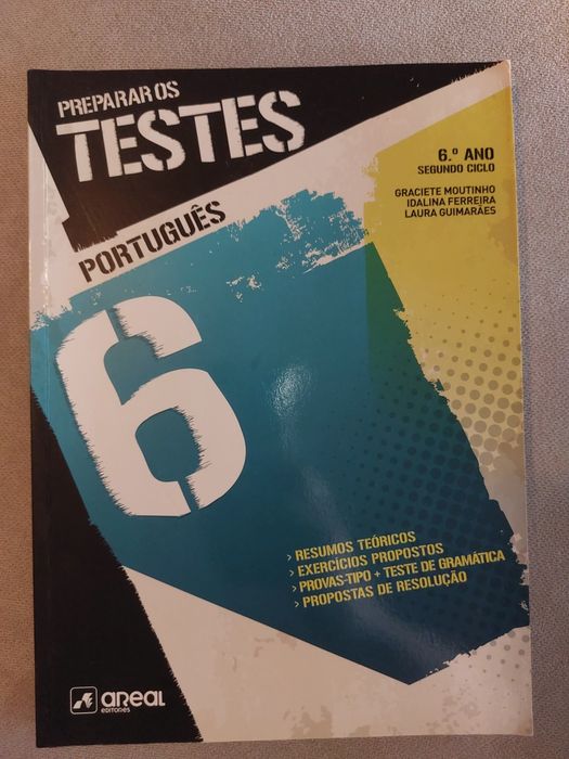 Livro Preparar os testes de Português 6° ano