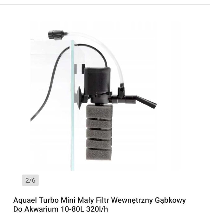 Filtr do akwarium 10- 80 l