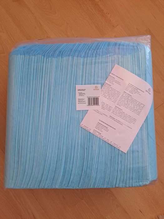 CHŁONNE MATY DLA PSA 60x60cm - 100szt. + gratis