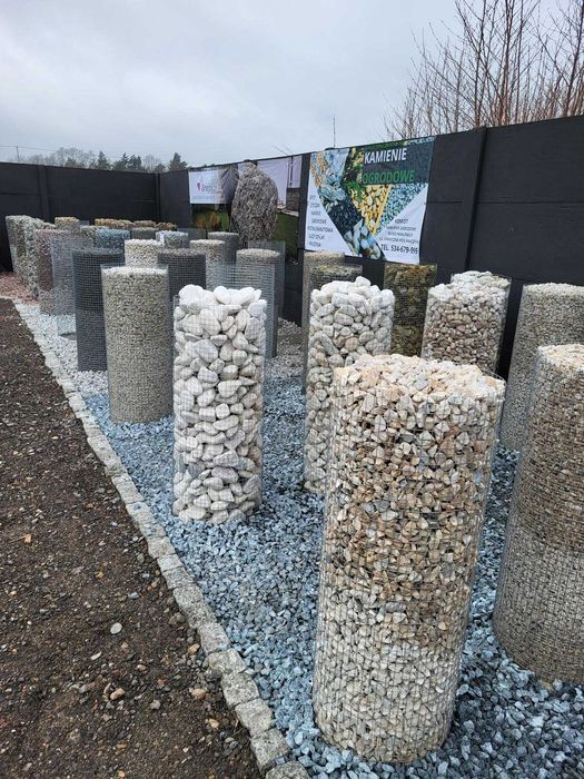 Serpentynit grys Green Gravel 16-22 mm Kamień do ogrodu akwarium rabat