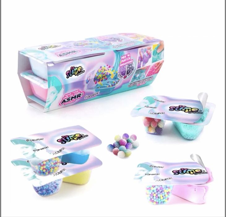 Набір слаймів Crazy Sensations Mix & Match Crazy Incredible ASMR