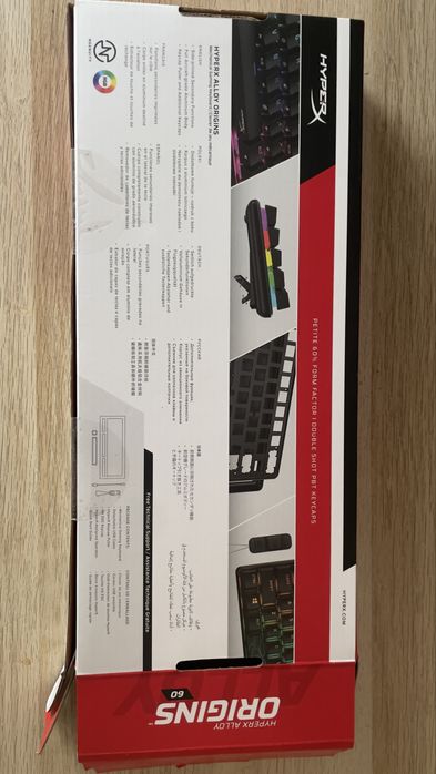 Teclado Gaming HyperX Alloy Origins 60