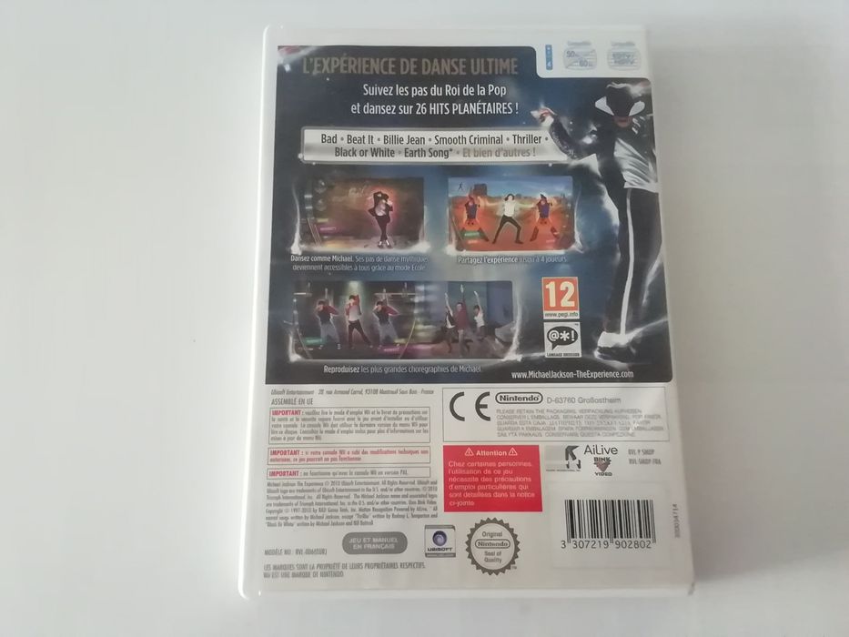 Michael Jackson - The Experience (Wii Game)64409259883650121