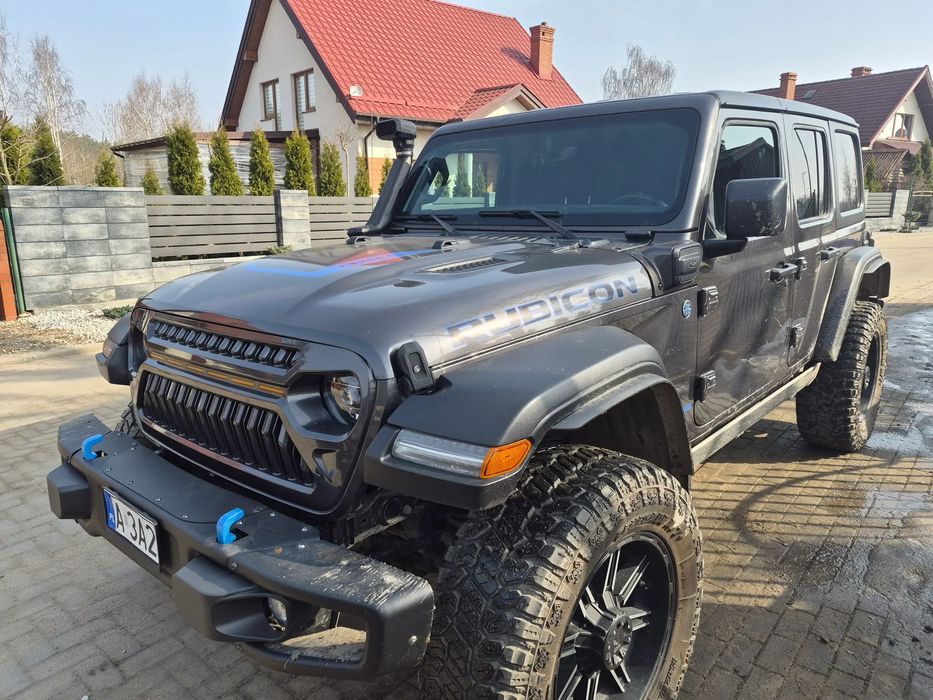 Jeep Wrangler Jepp Wrangler Rubikon  4xe L Kwadrat max podwyzszony Limited