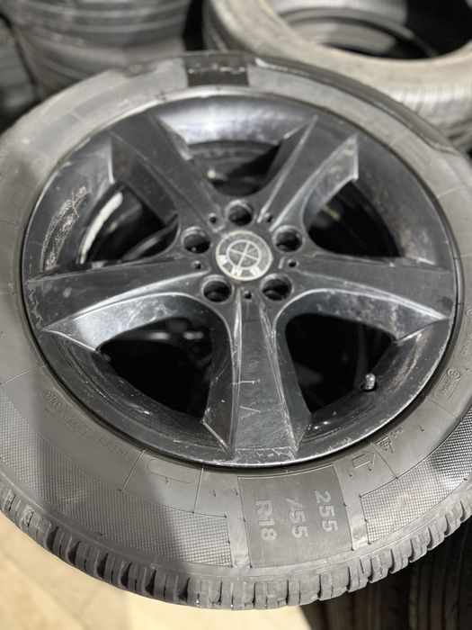 Комплект дисків і гуми диски r18 5/120 гума r18 255/55 нова 25рік