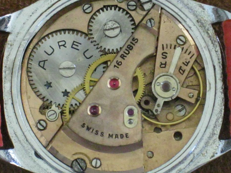 AUREUS EXTRA Relogio Antigo HM Corda Swiss Made