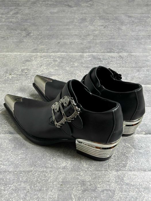 Черевики indie sleeze казаки hedi boy archive boots архив чорні