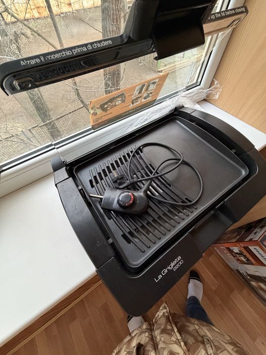 Гриль DeLonghi La Grigliata 2200W | Мощный электрогриль